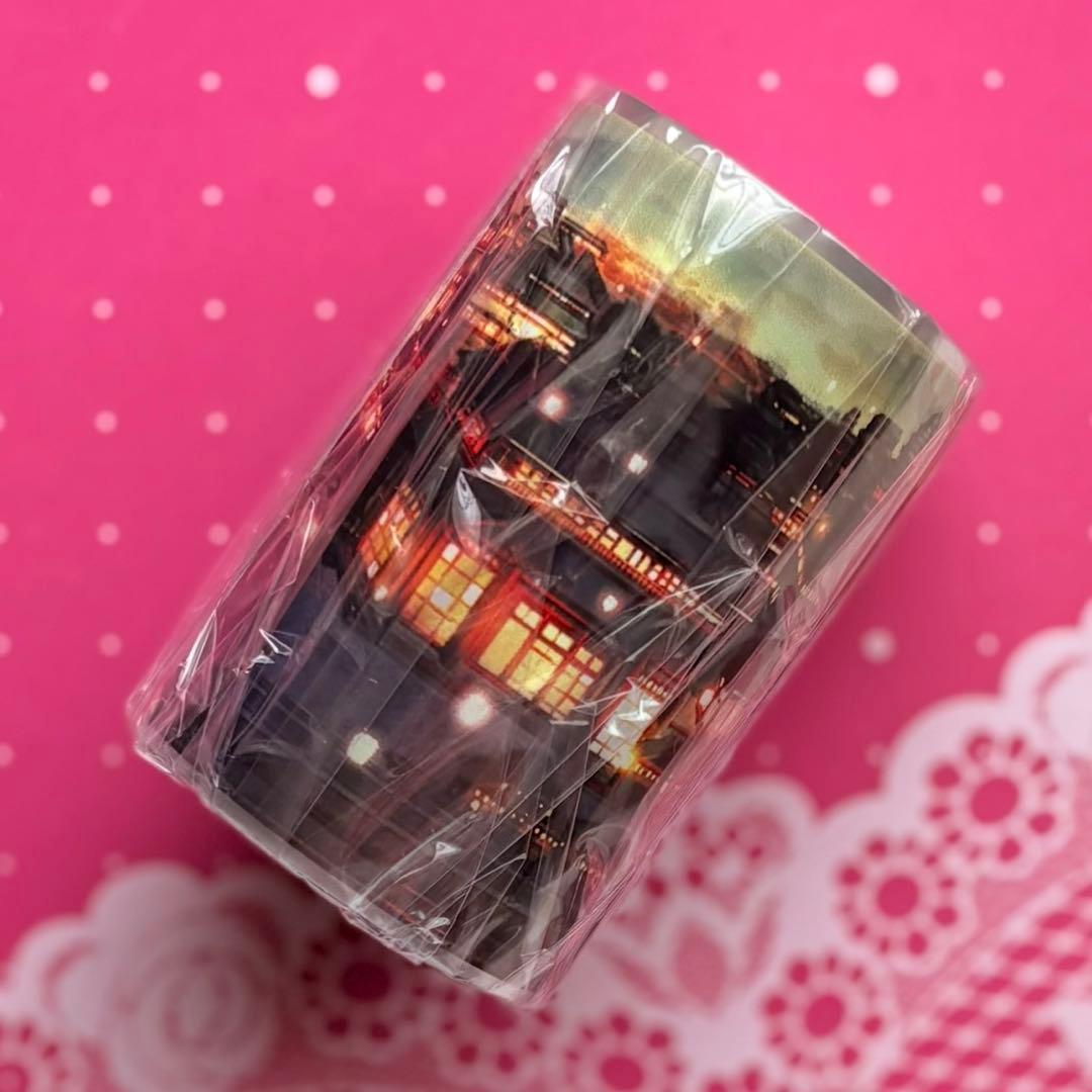 PET 灯市如昼 6.5cm×5m 海外マスキングテープ　海外マステ　街