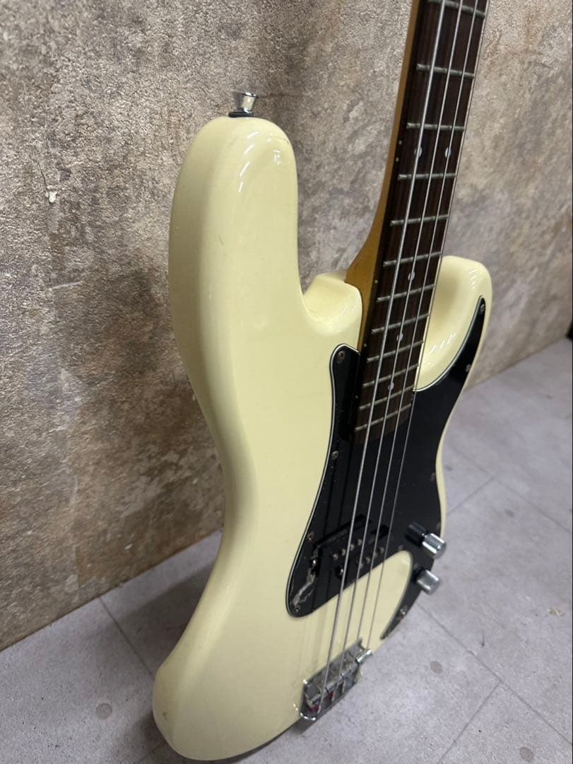 ⑲ SELDERS エレキベース 4弦 プレベタイプ クリーム/アイボリー PG