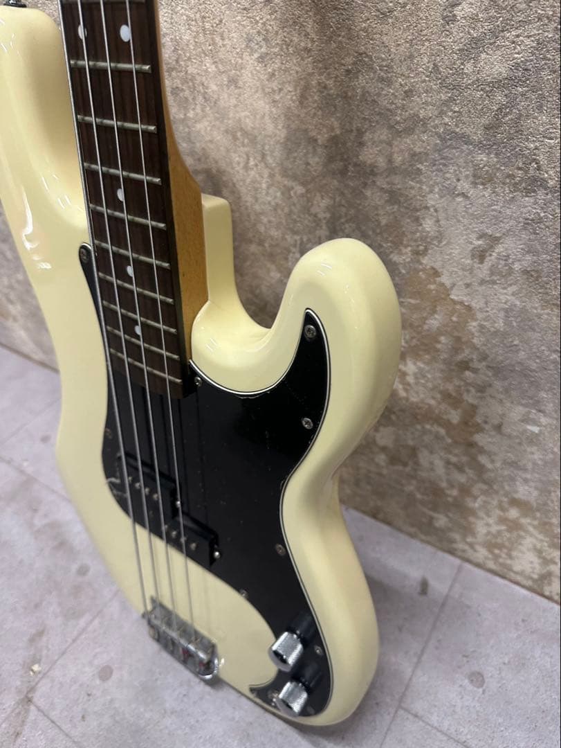 ⑲ SELDERS エレキベース 4弦 プレベタイプ クリーム/アイボリー PG