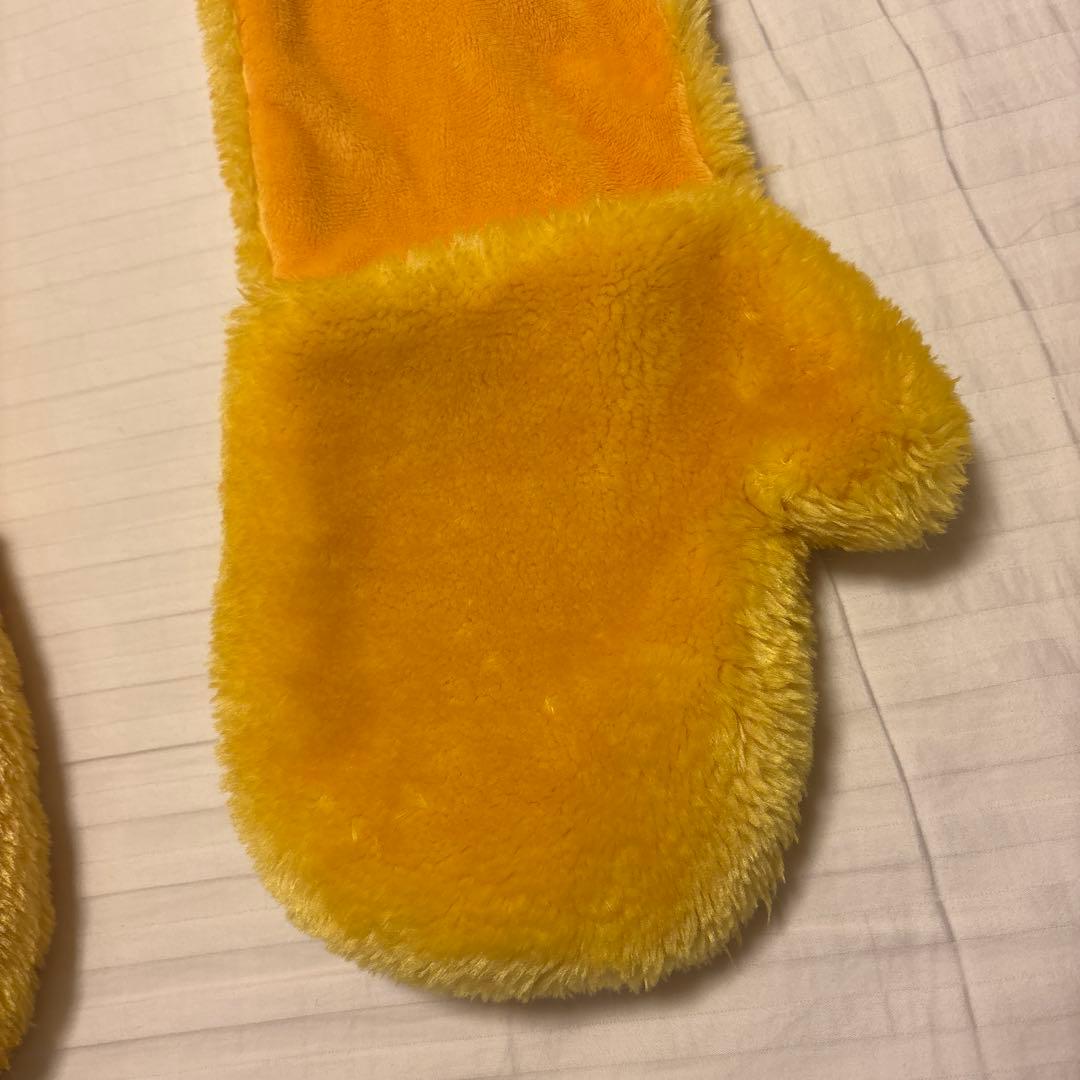 レア　ディズニーリゾート　プーさん　マフラー　ファーキャップ