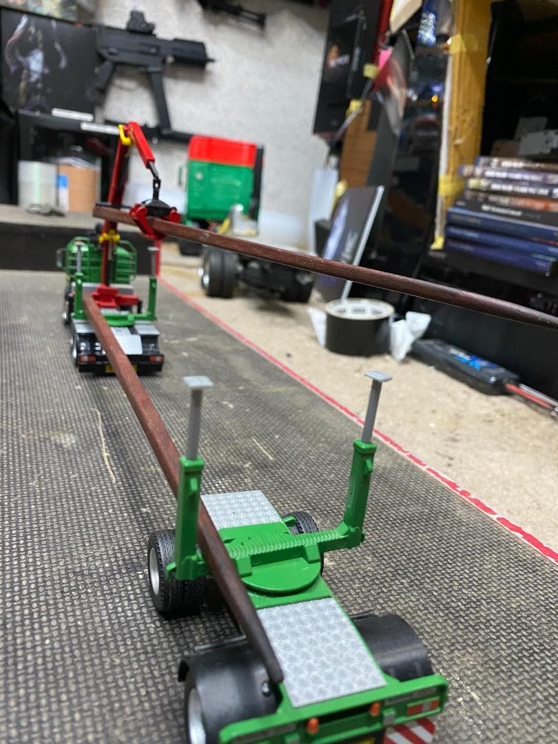 1/50 Conrad MAN TGS DOLL 長尺原木運搬トラック