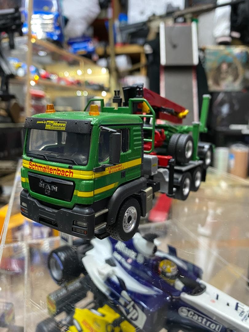 1/50 Conrad MAN TGS DOLL 長尺原木運搬トラック