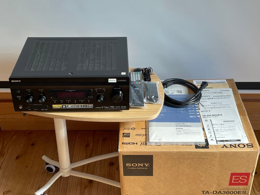 SONY TA-DA3600ES AVアンプ ES 7.1ch 付属品元箱あり