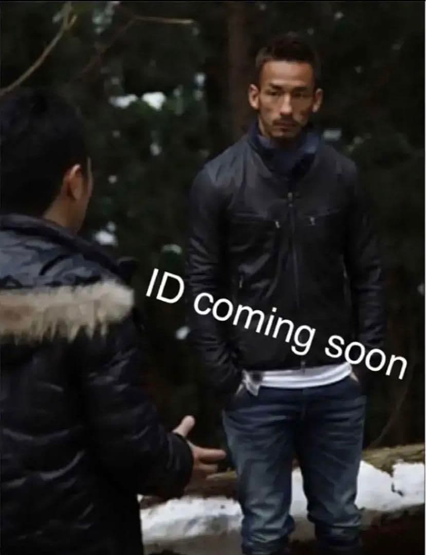 中田英寿着用 アタッチメント ラムレザー シングルライダース