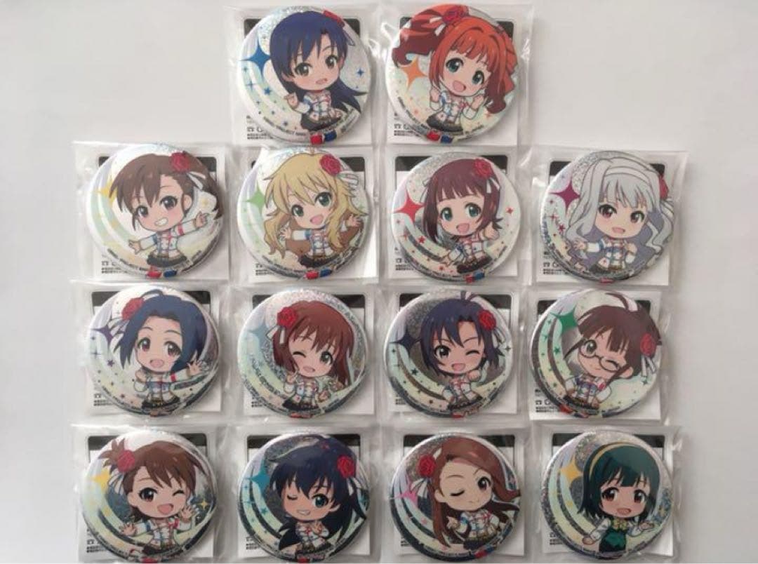 アイドルマスター いっしょに歌おう 缶バッジ 一番くじ 全14種