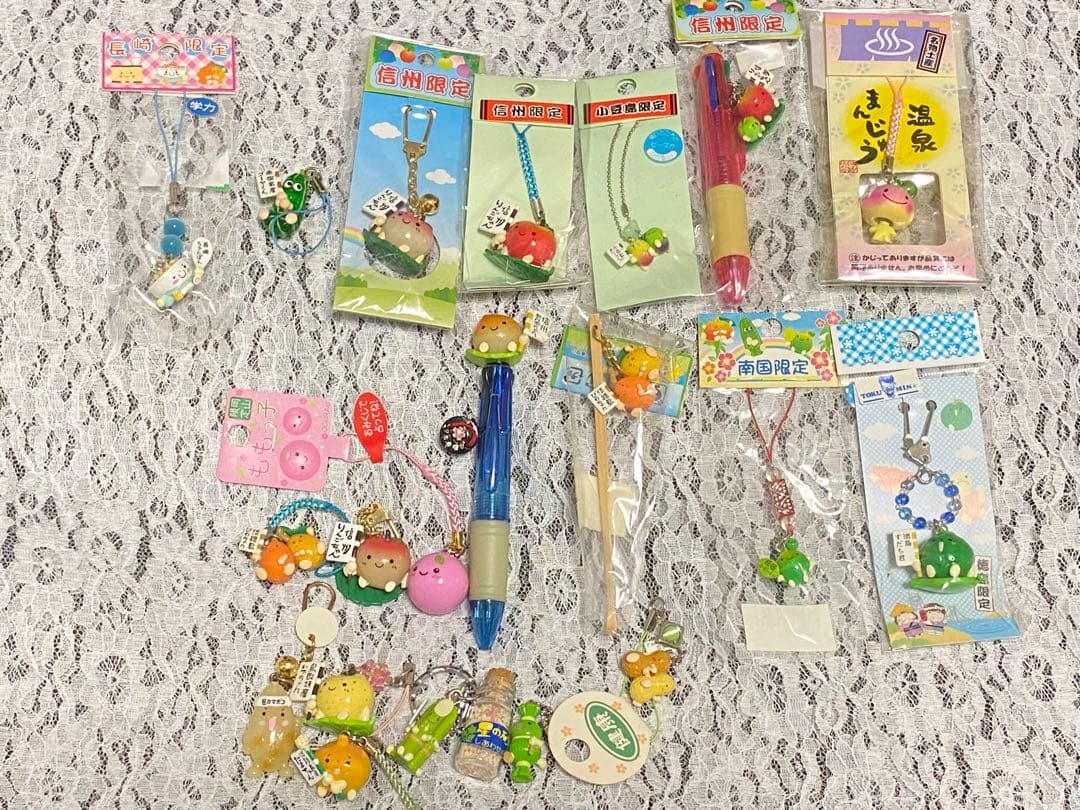 ご当地キーホルダー　旗持ちシリーズ　まとめ売り