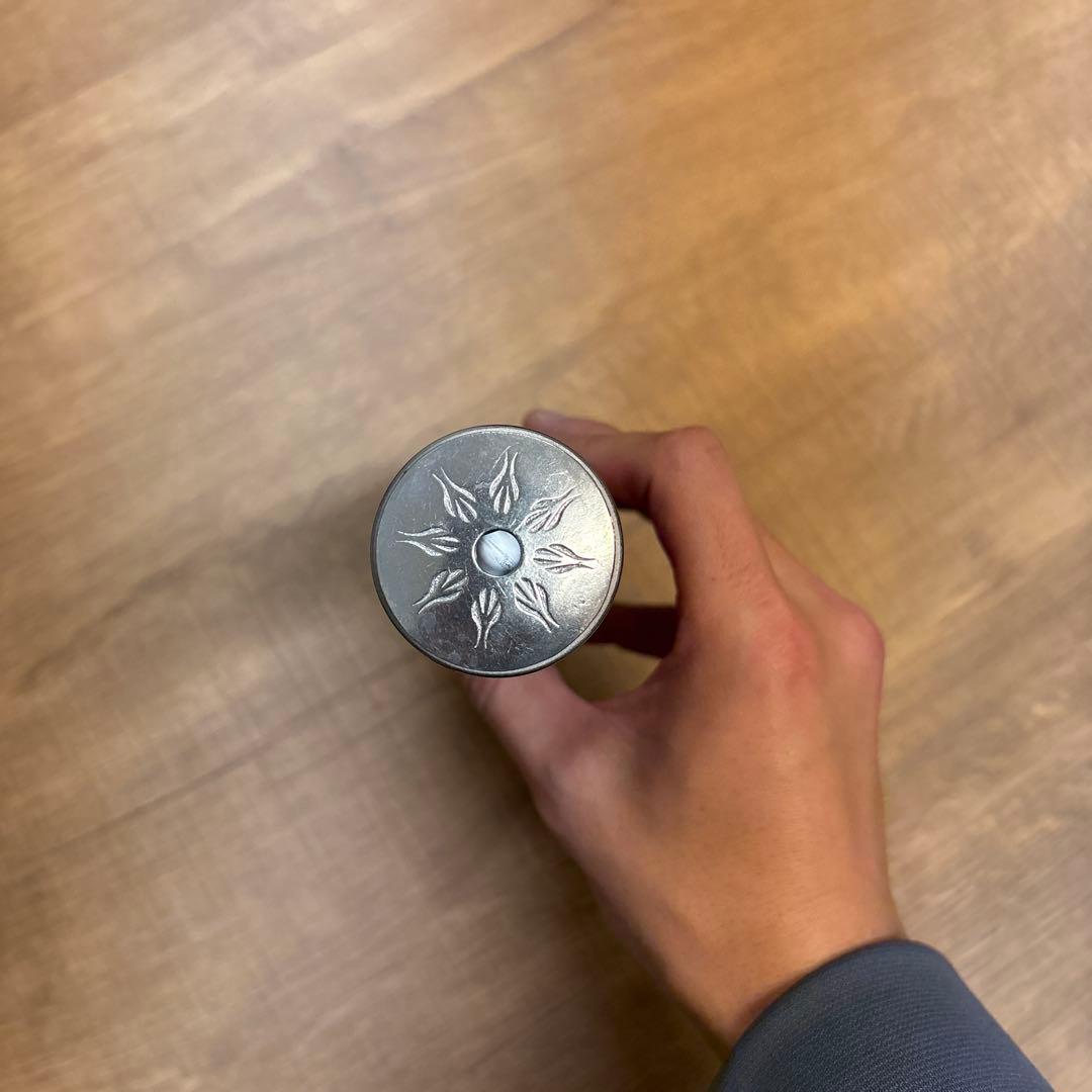 有田焼万華鏡 ベネチアンレッド（ガラス球型オイル） （香蘭社）