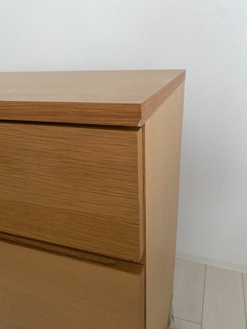 masacosama専用　無印良品　廃盤食器棚 オーク材キャビネット