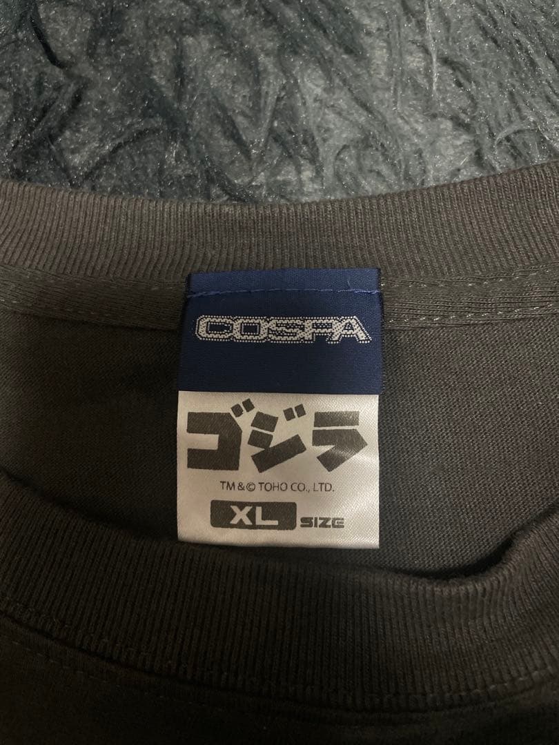 希少 COSPA コスパ　GODZILLA ゴジラ　Tシャツ　トップス　メンズ