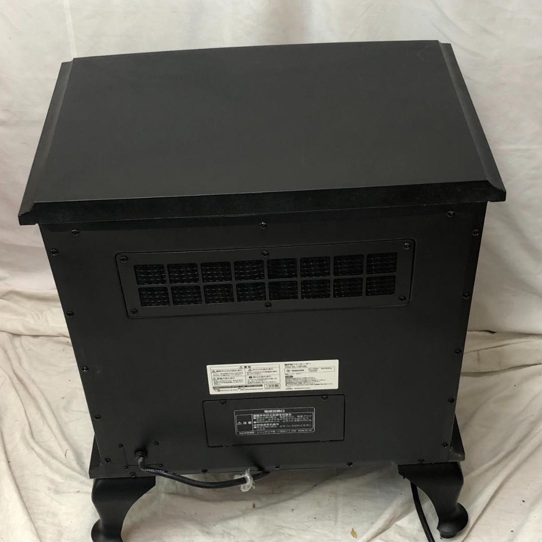 山善 YAMAZEN クラシックデザイン 電気ヒーター ブラック