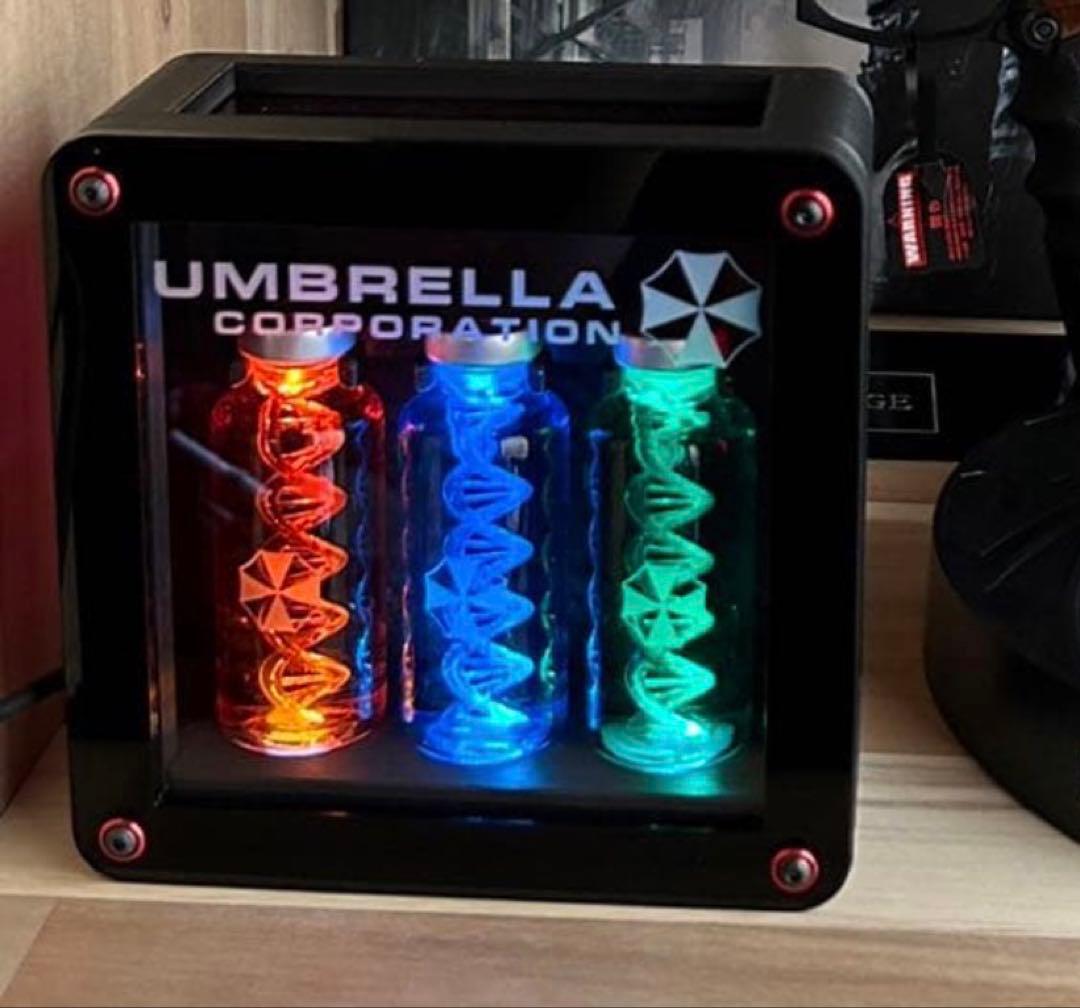 tウイルス アンプル ワクチン 点灯機能付きケース 小道具 コスプレ グッズ