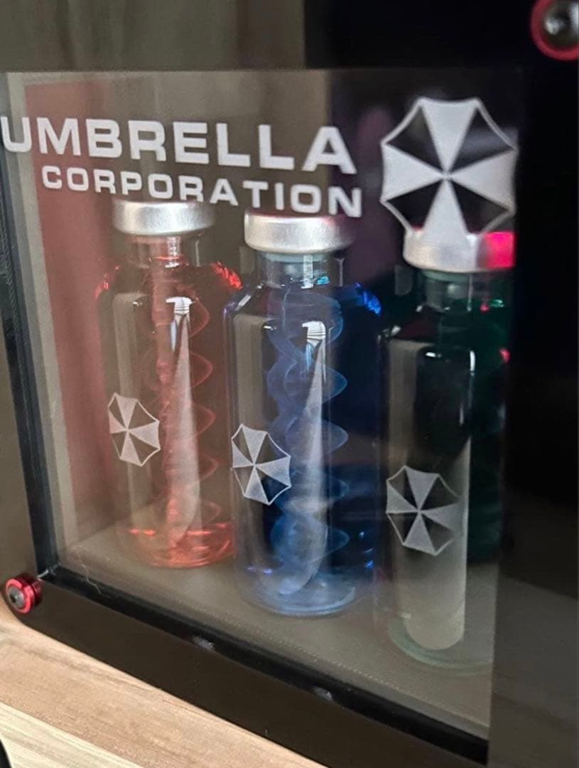 tウイルス アンプル ワクチン 点灯機能付きケース 小道具 コスプレ グッズ