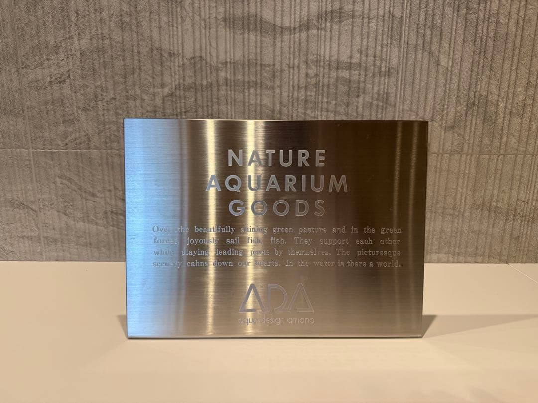 【非売希少品】 ADA 旧ロゴ 特約店プレート