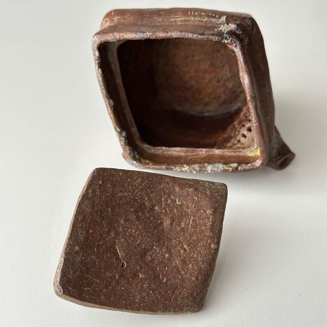 備前焼 茶器 緋襷 宝瓶 蕾