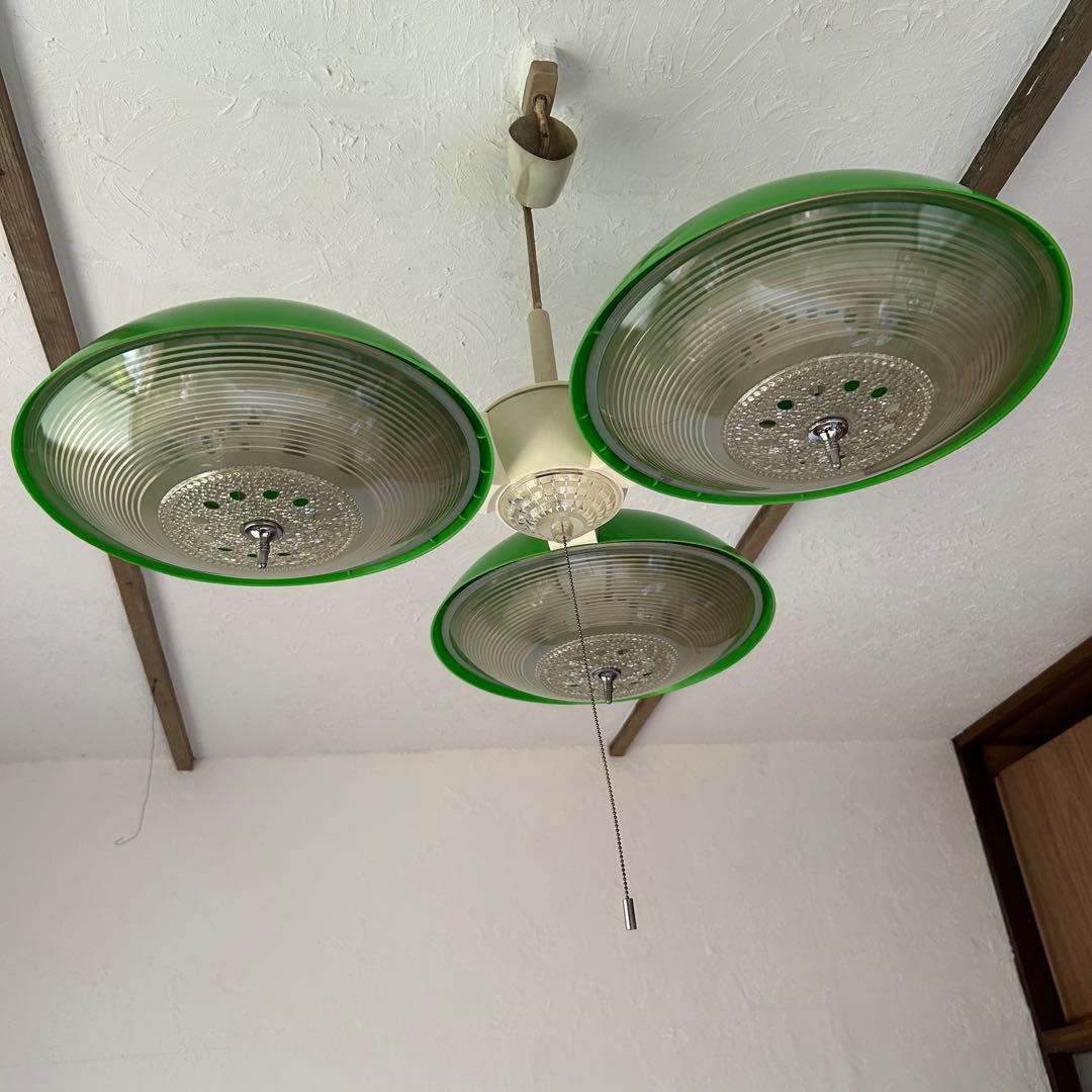 レトロポップ 蛍光灯 みどり