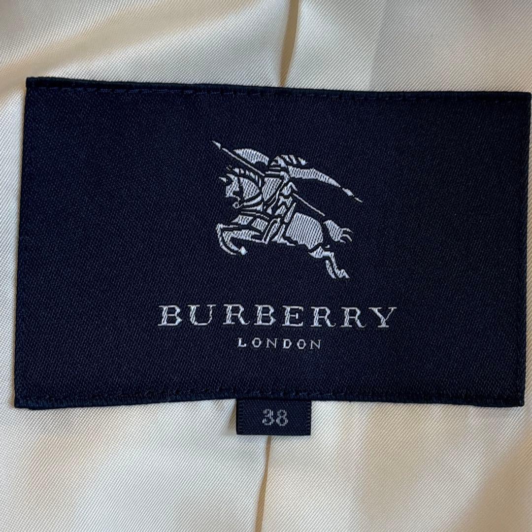 バーバリーロンドン　カシミヤコート　サイズ38