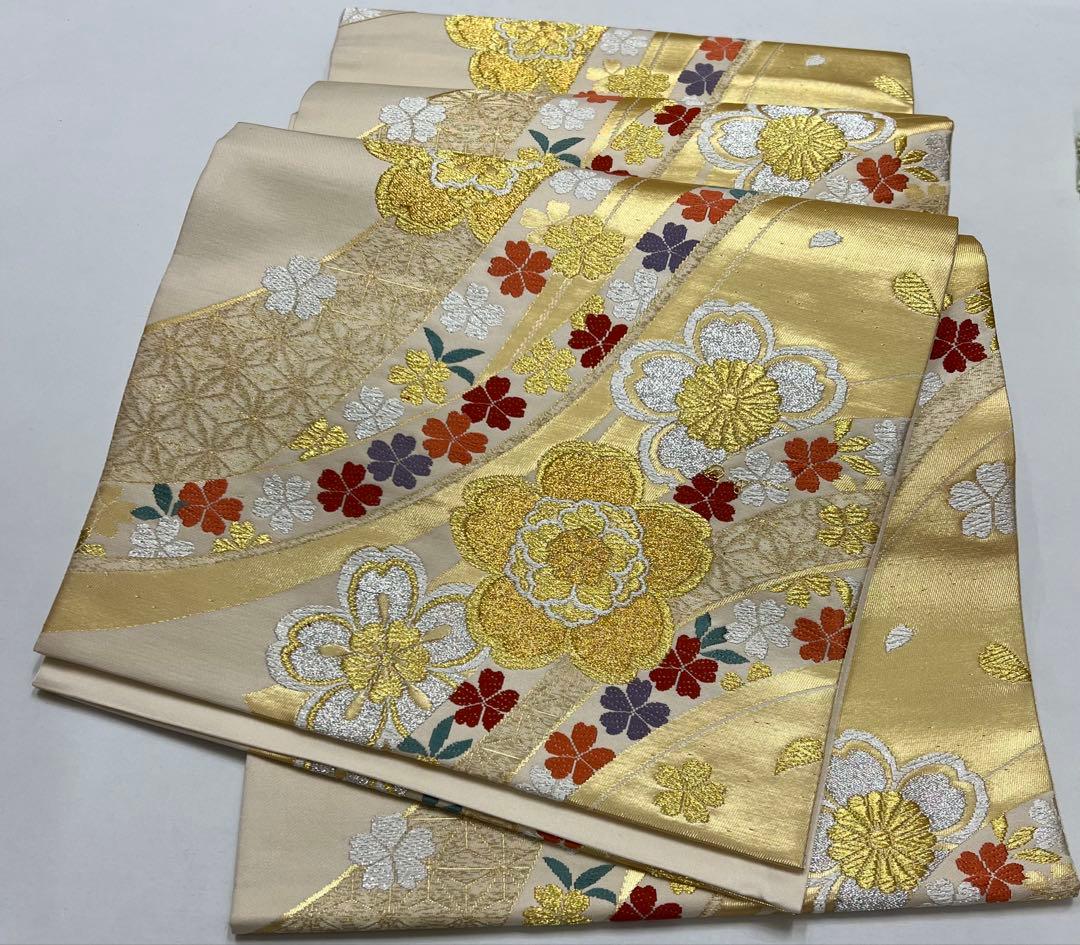 色無地　振り袖　フルセット　長襦袢　成人式　パーティー　袋帯　小物付　675