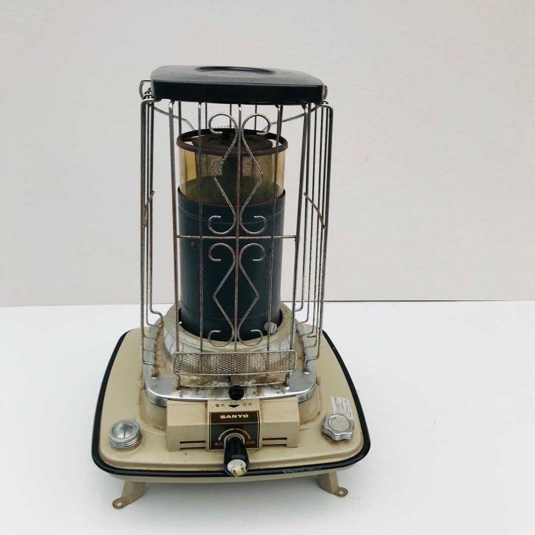 昭和レトロ 三洋電機 だるまストーブ OHC-47BC 石油ストーブ