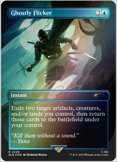 MTG Secret Lair Ghost of Tsushima Foil版