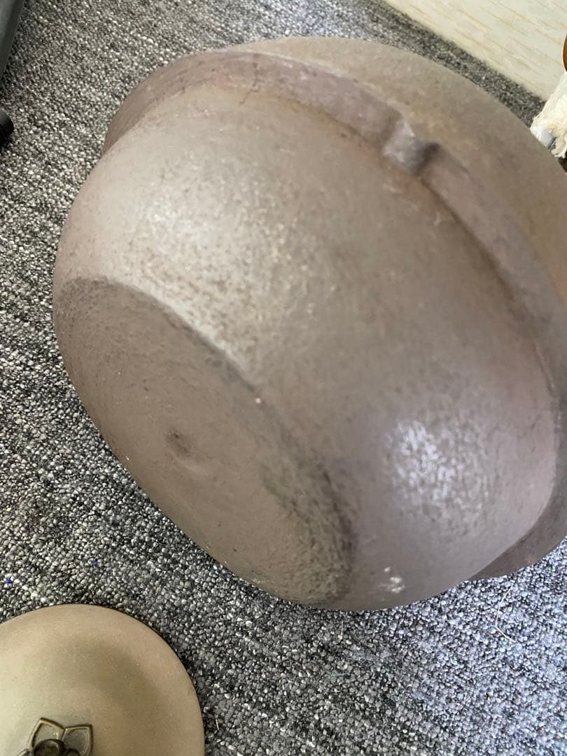 風炉釜　茶道具　茶釜