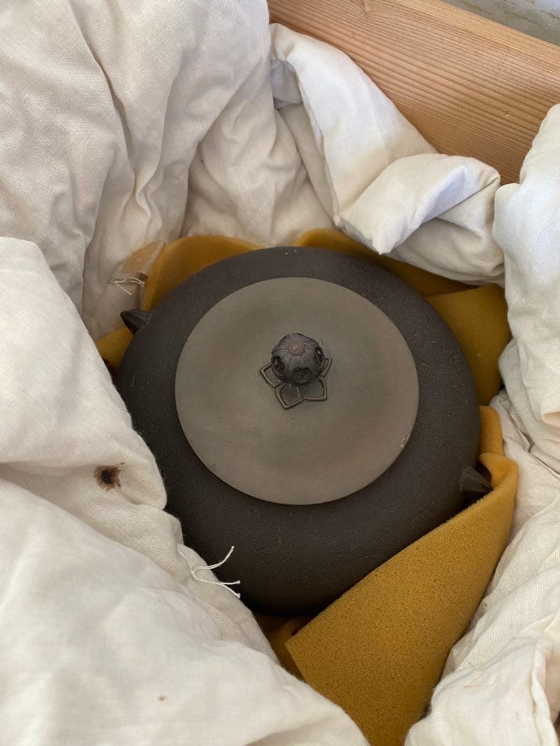 風炉釜　茶道具　茶釜