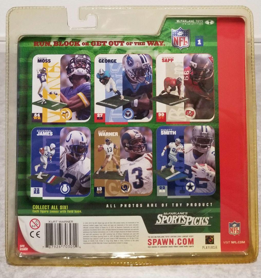 【未開封】NFL　マクファーレン　スポーツフィギュア　★ラムズ3点セット★