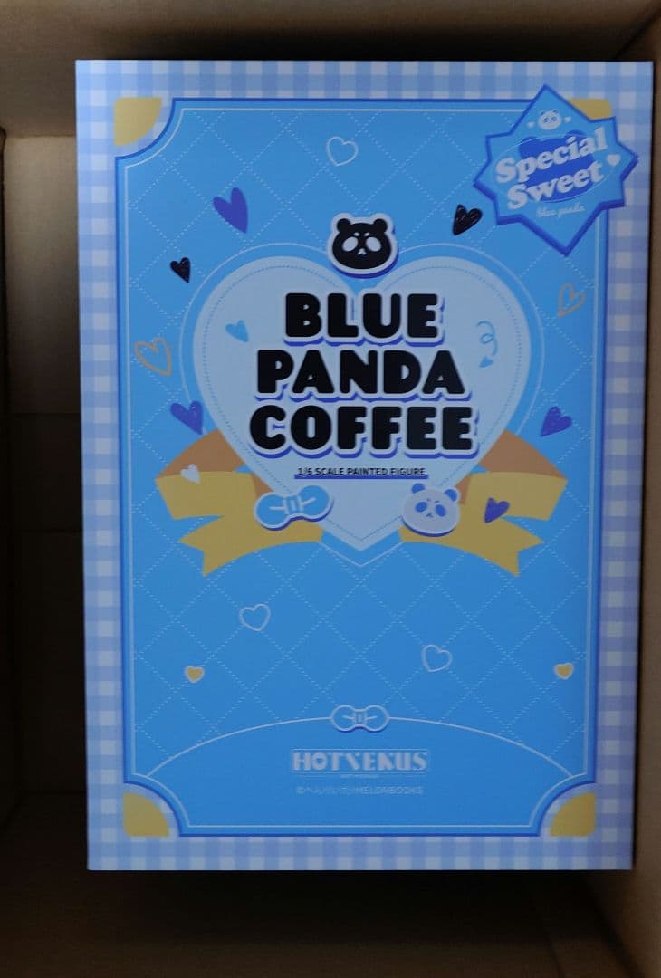 フィギュア へんりいだオリジナルキャラクター ブルーパンダコーヒー 1/6