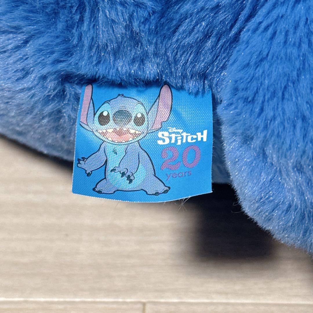 【希少・限定品】 スティッチ＆スクランプ ぬいぐるみ 特大　20周年記念