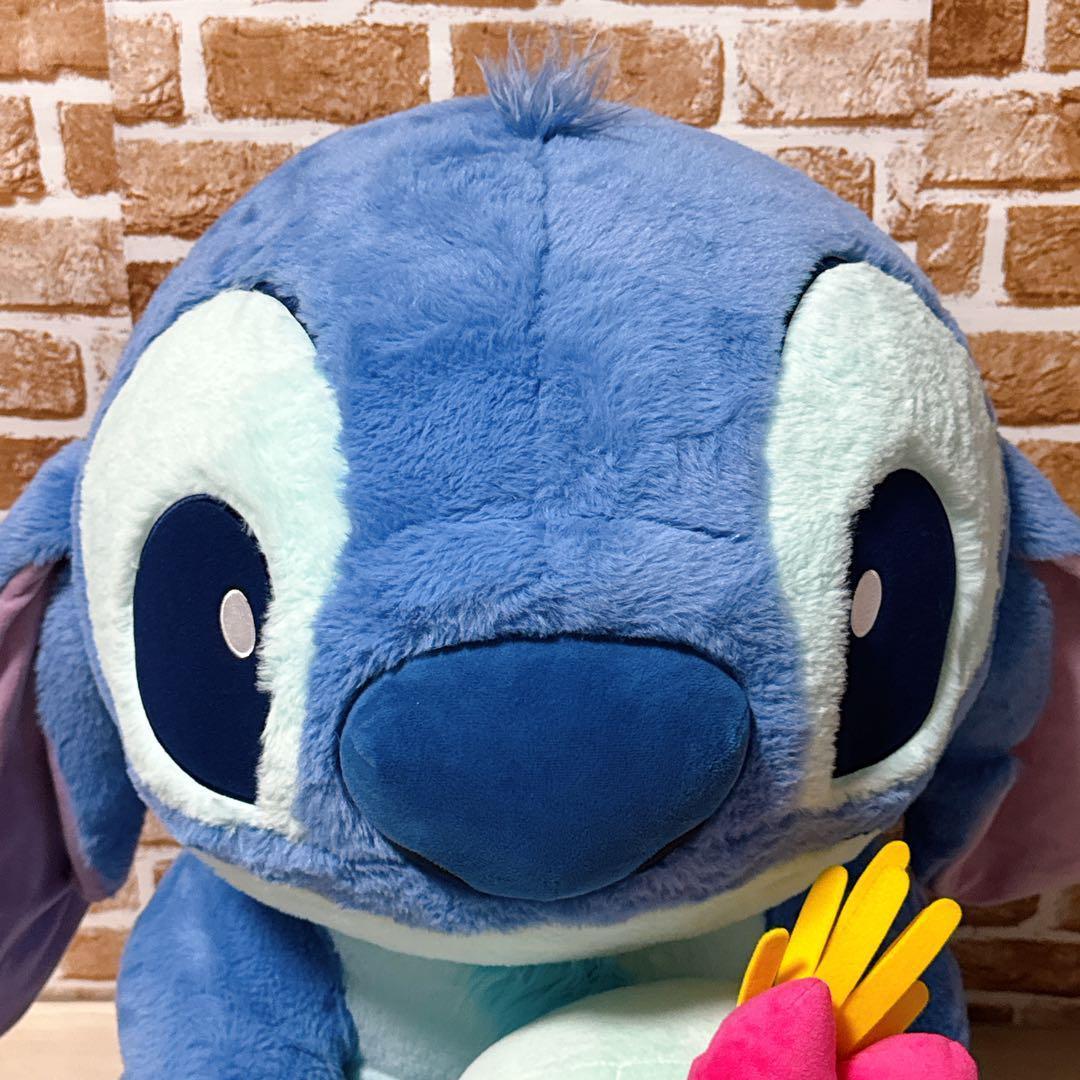 【希少・限定品】 スティッチ＆スクランプ ぬいぐるみ 特大　20周年記念