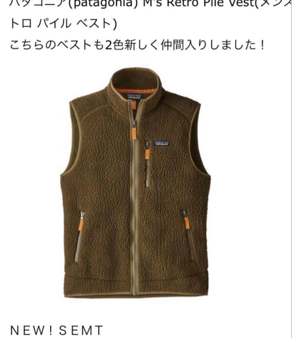 Patagonia レトロパイルベスト メンズM