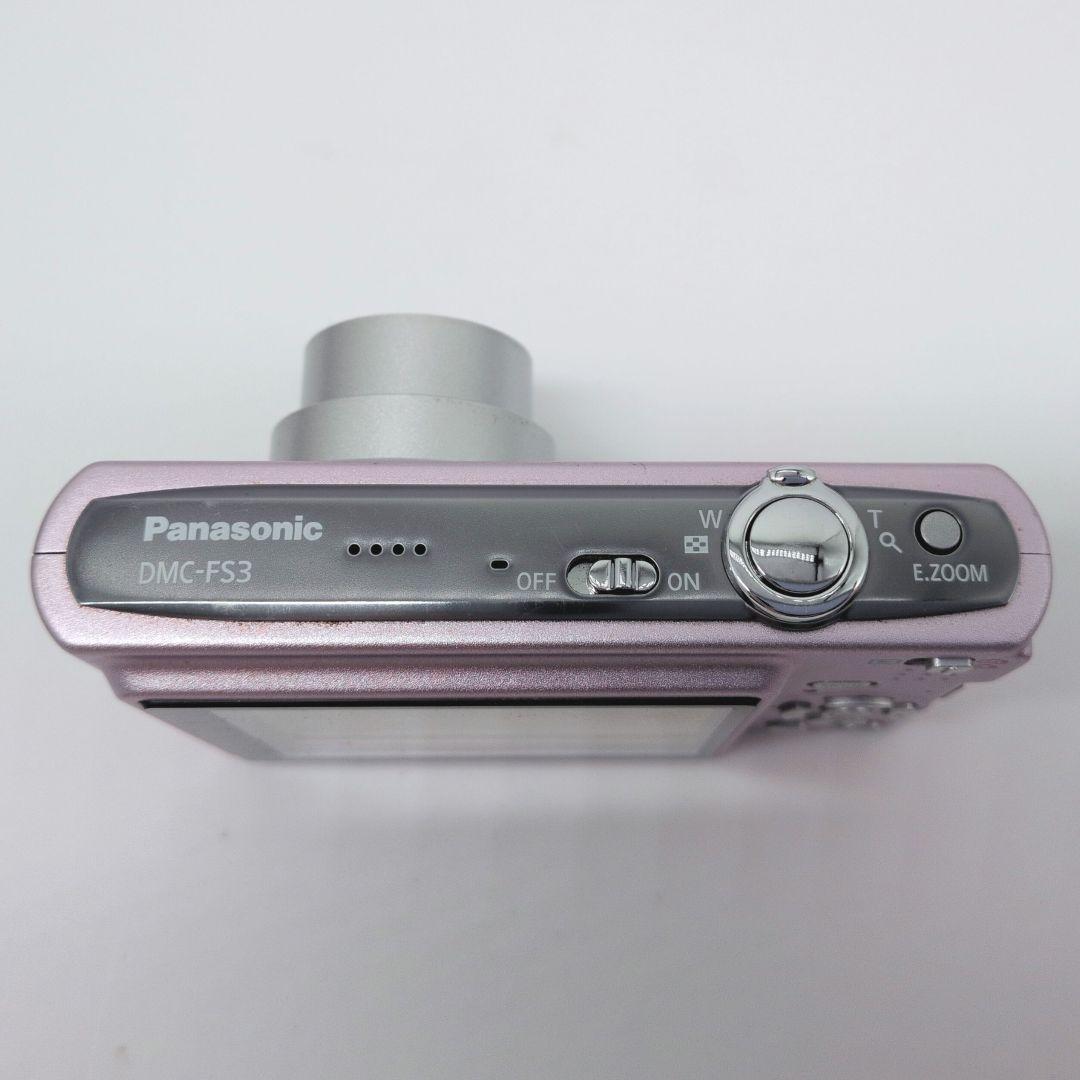 Panasonic LUMIX DMC-FS3 コンパクトデジタルカメラ ピンク
