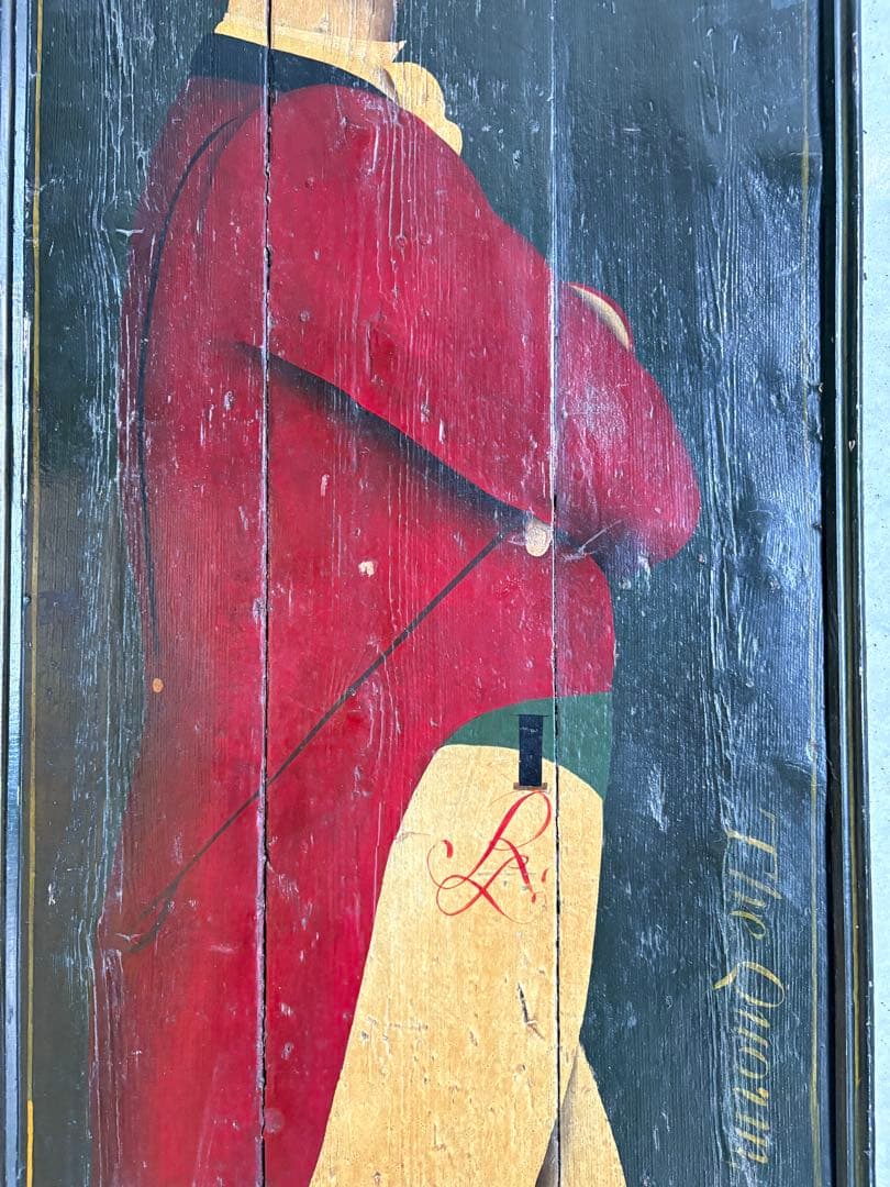 大きなイギリスのアンティーク壁掛け 2枚　高さ174cm ※サイズ間違えてました