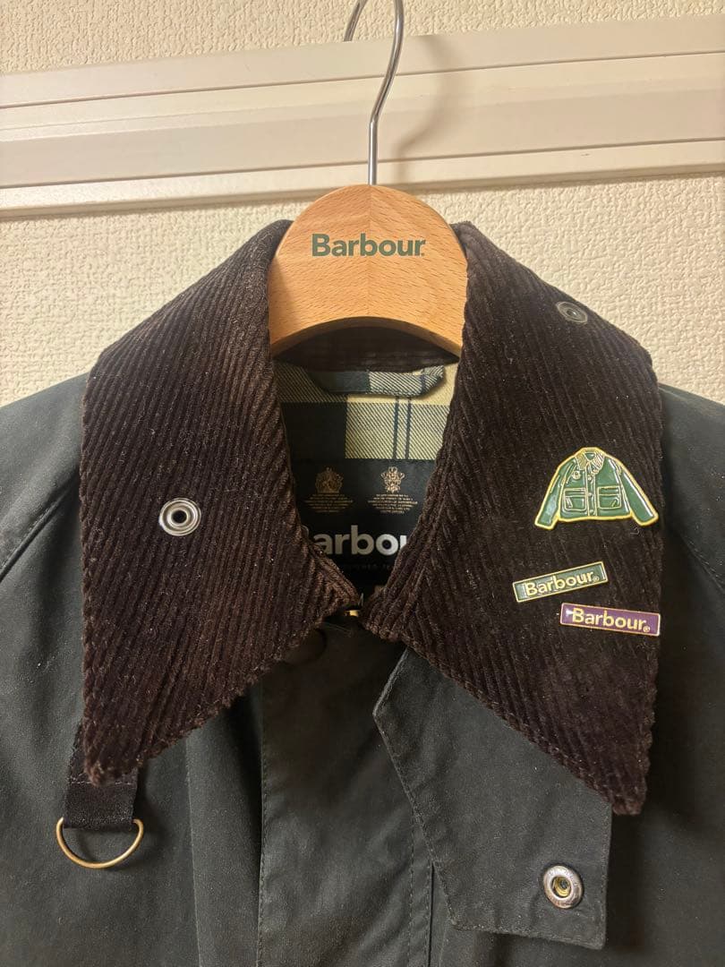 Barbour SPEY バブアースペイ　Mサイズ ピンズ付き