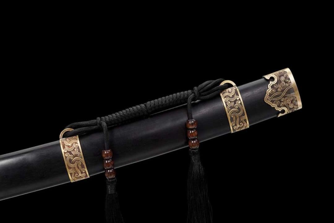 【古青刀】古兵器 刀装具 日本刀　模造刀 居合刀 武士道 鑑賞用 美術刀 贈り物