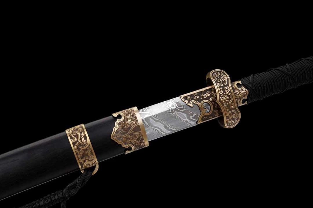 【古青刀】古兵器 刀装具 日本刀　模造刀 居合刀 武士道 鑑賞用 美術刀 贈り物