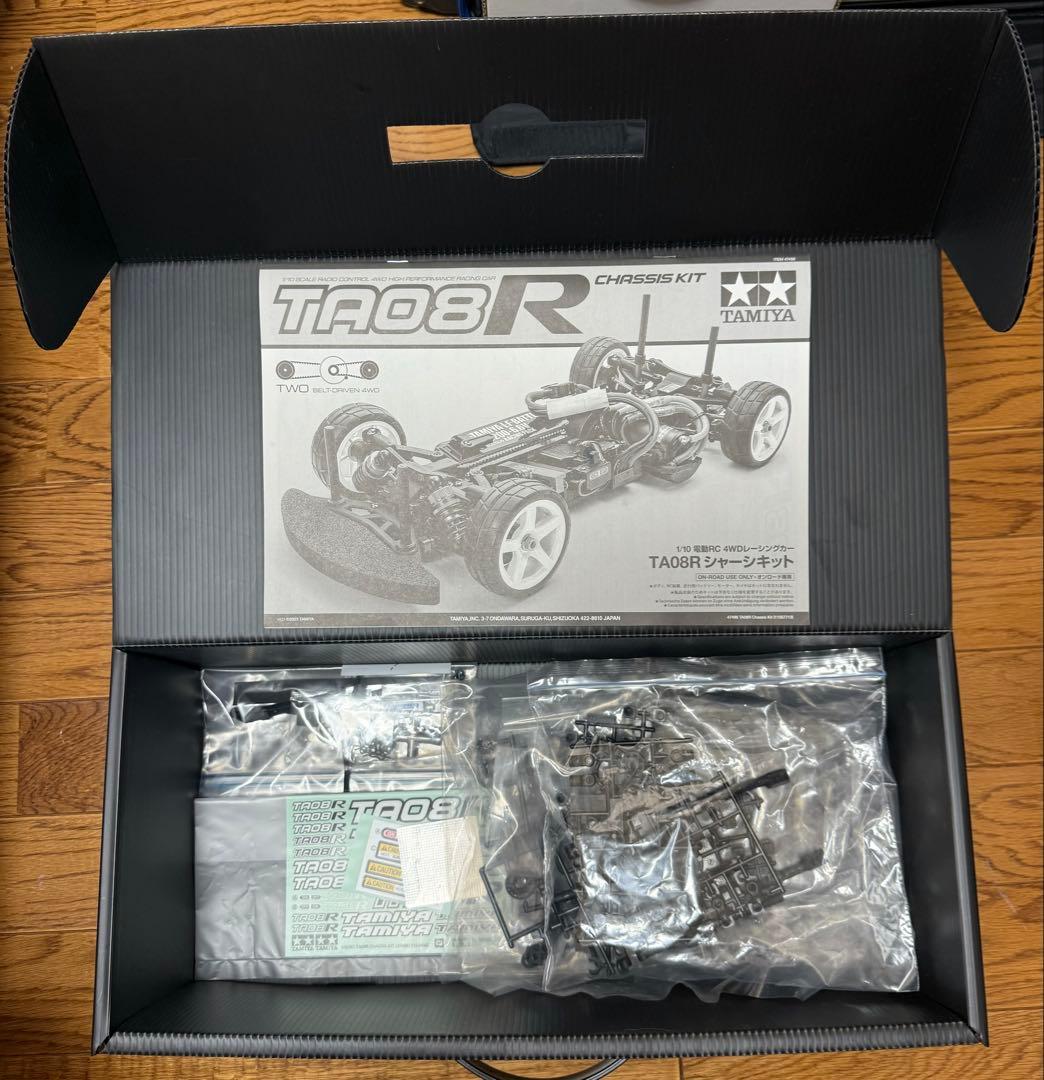 TAMIYA TA08R オプション予備パーツ付き