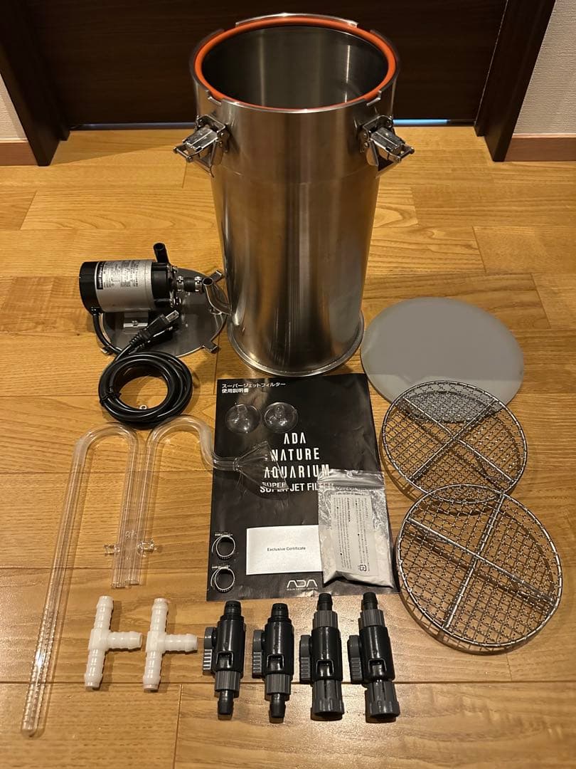 ADA スーパー ジェット フィルター ES600+ リリィパイプ