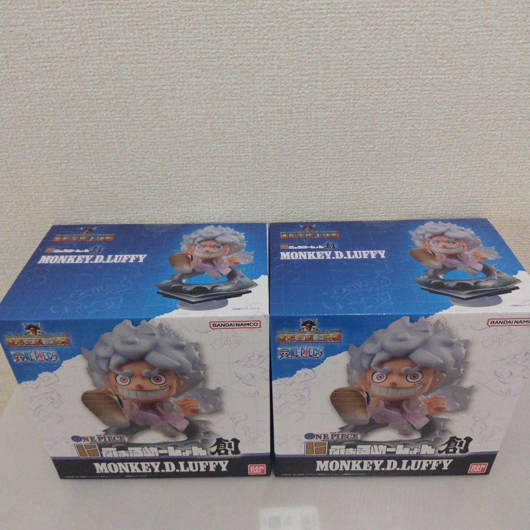 にふぉるめーしょん創 ルフィ　フィギュア　2セット　ギア5