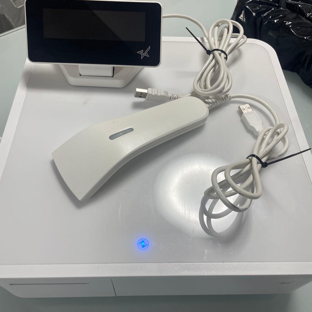 スター精密 キャッシュドロア レシートロール付きPOP10WHT-JP