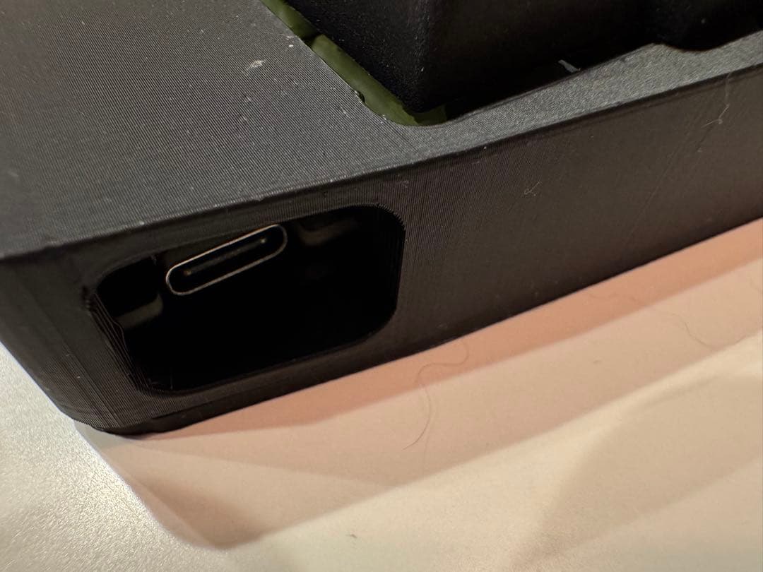 【新品】keyball44 左手ボール　ケースマウント　フルフェイス　黒