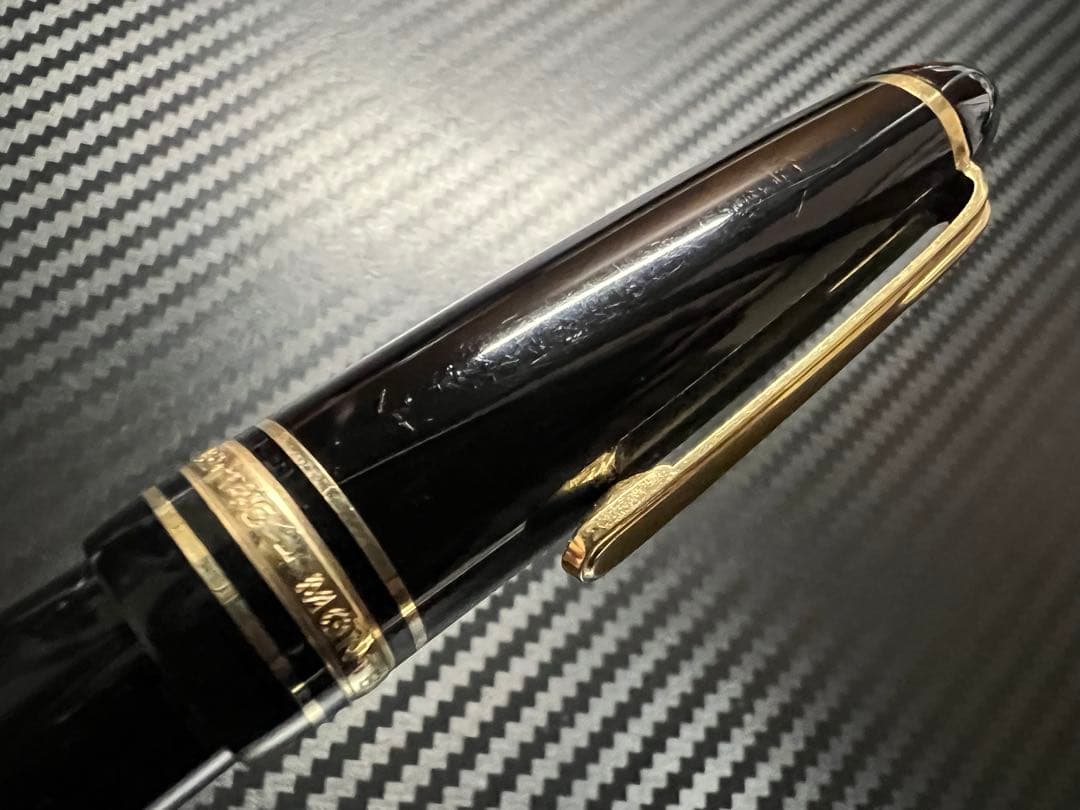 みっちゃん様用 美品 モンブラン 146 万年筆 14C 全金 EF