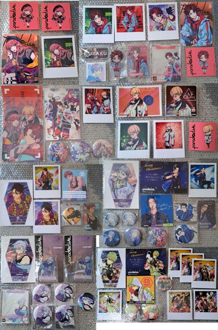 パラライ アクキー トレフォト ポストカード 缶バッジ 珂波汰 那由汰