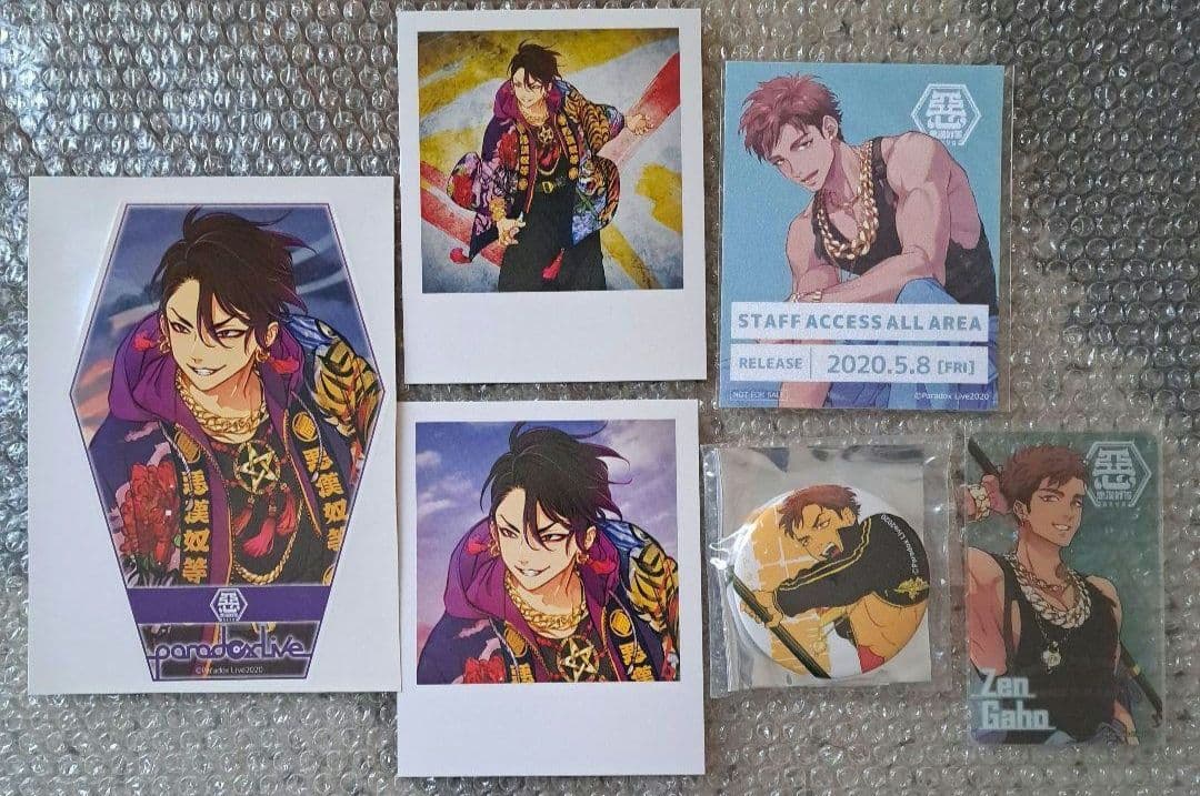 パラライ アクキー トレフォト ポストカード 缶バッジ 珂波汰 那由汰