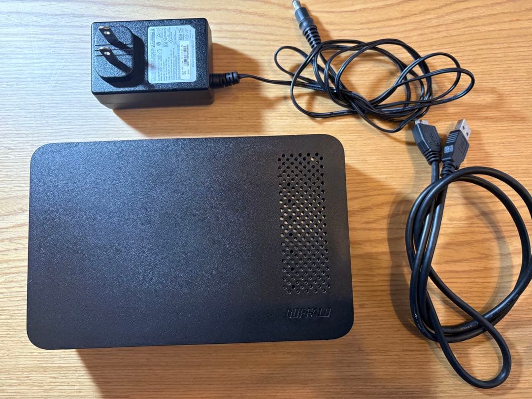 【3台】外付けHDD I-O DATA 1TBx1,BUFFALO 2TBx2