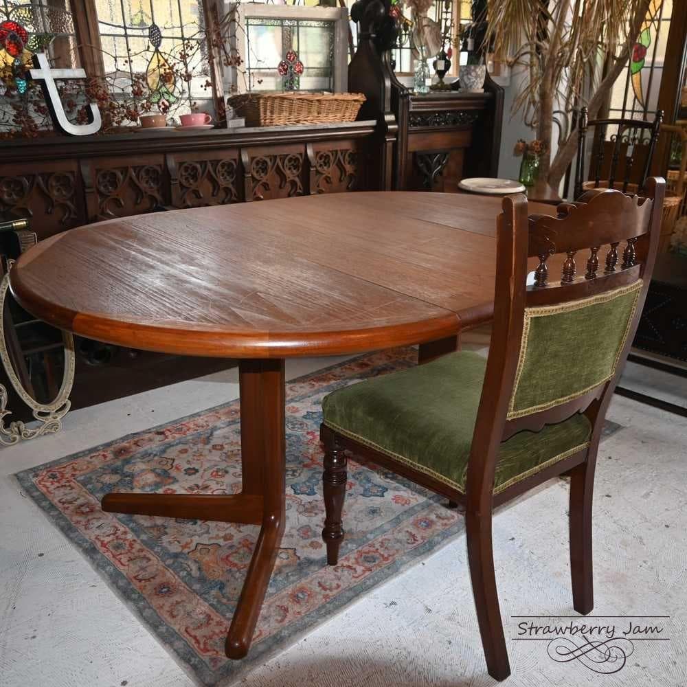 L3710-66 英国アンティーク ミッドセンチュリー エクステンションテーブル