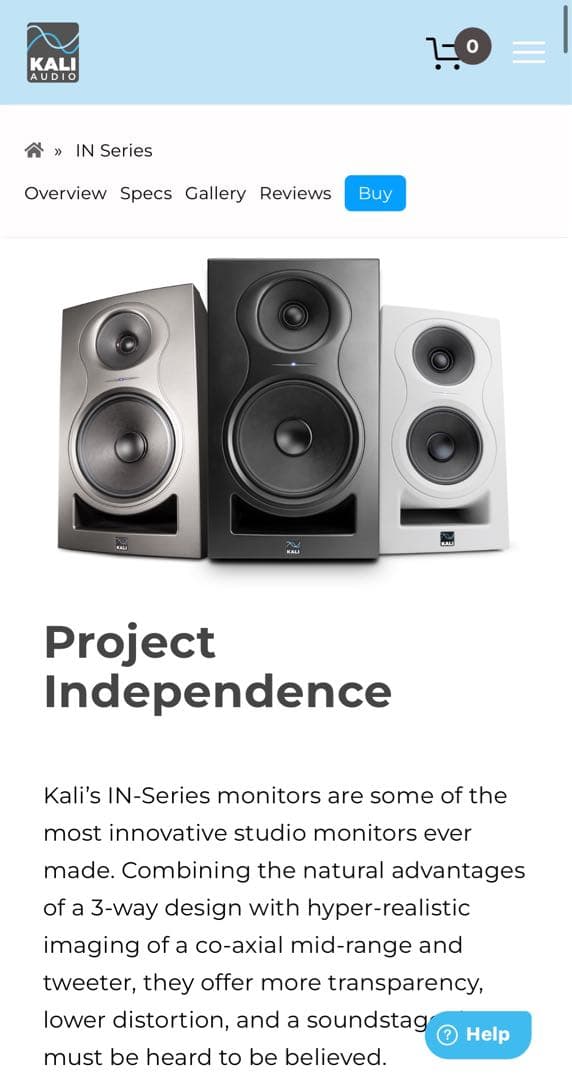 kali audio in8 v2 スピーカー(ペア)