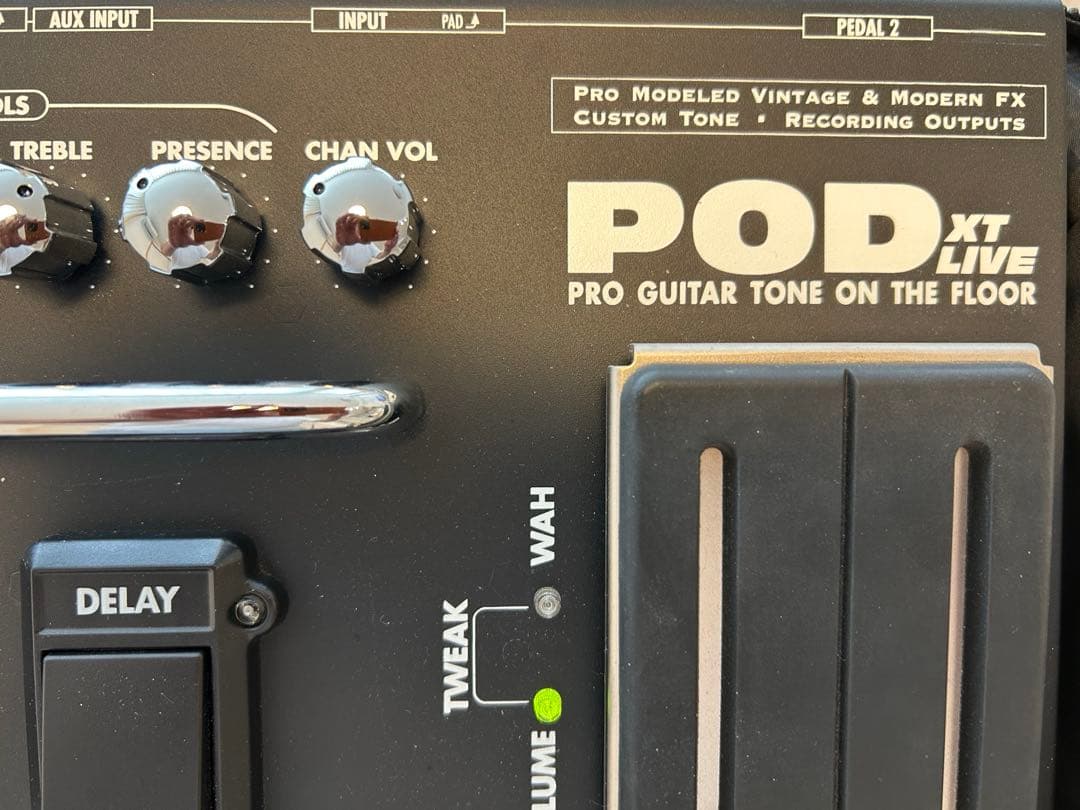 Line6 POD XT LIVE エフェクター、アンプシュミレータ