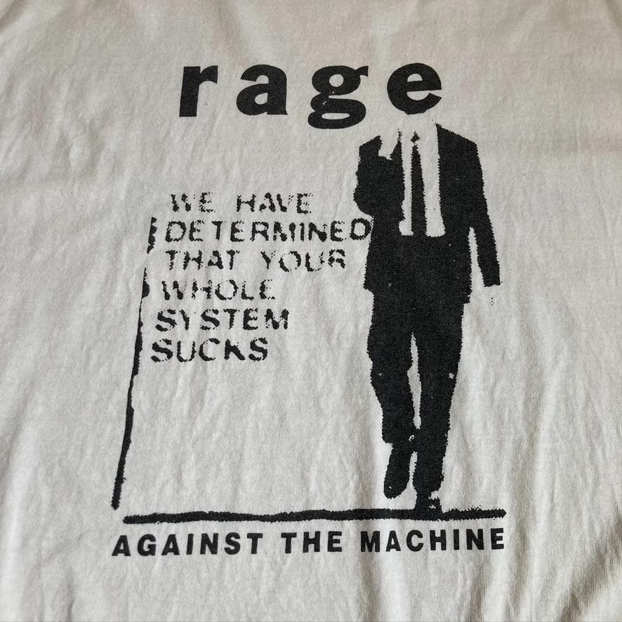 レイジアゲインストザマシーン ビンテージ バンドTシャツ レッチリ ウータン