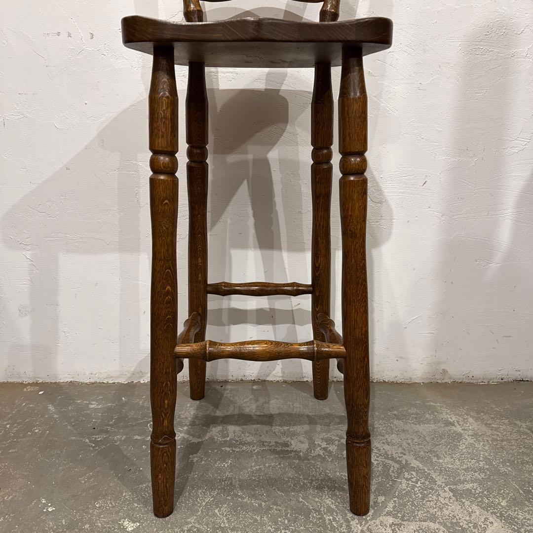 ヴィンテージ　ダイニングチェア　カフェチェア　ハイチェア　1