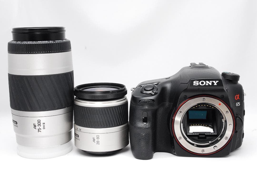 ✨️ SONY ソニー α65 ✨️超望遠レンズ付き✨️初心者おすすめ 一眼レフ